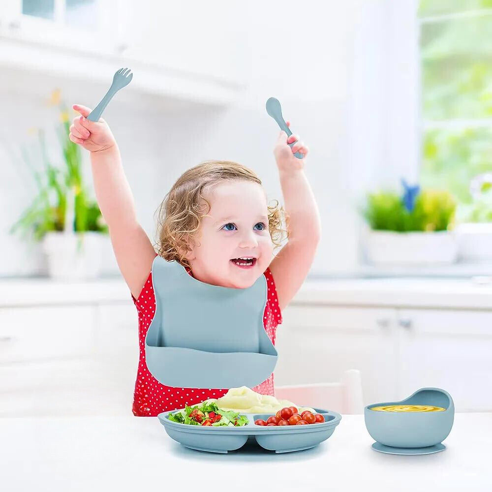 Baby Weaning Silicone Set